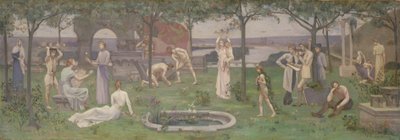 Inter Artes et Naturam (Between Art and Nature), c.1890-95 by Pierre Puvis de Chavannes